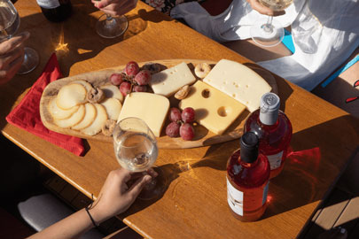 Wine & Cheese Experience at Fykiada Bay